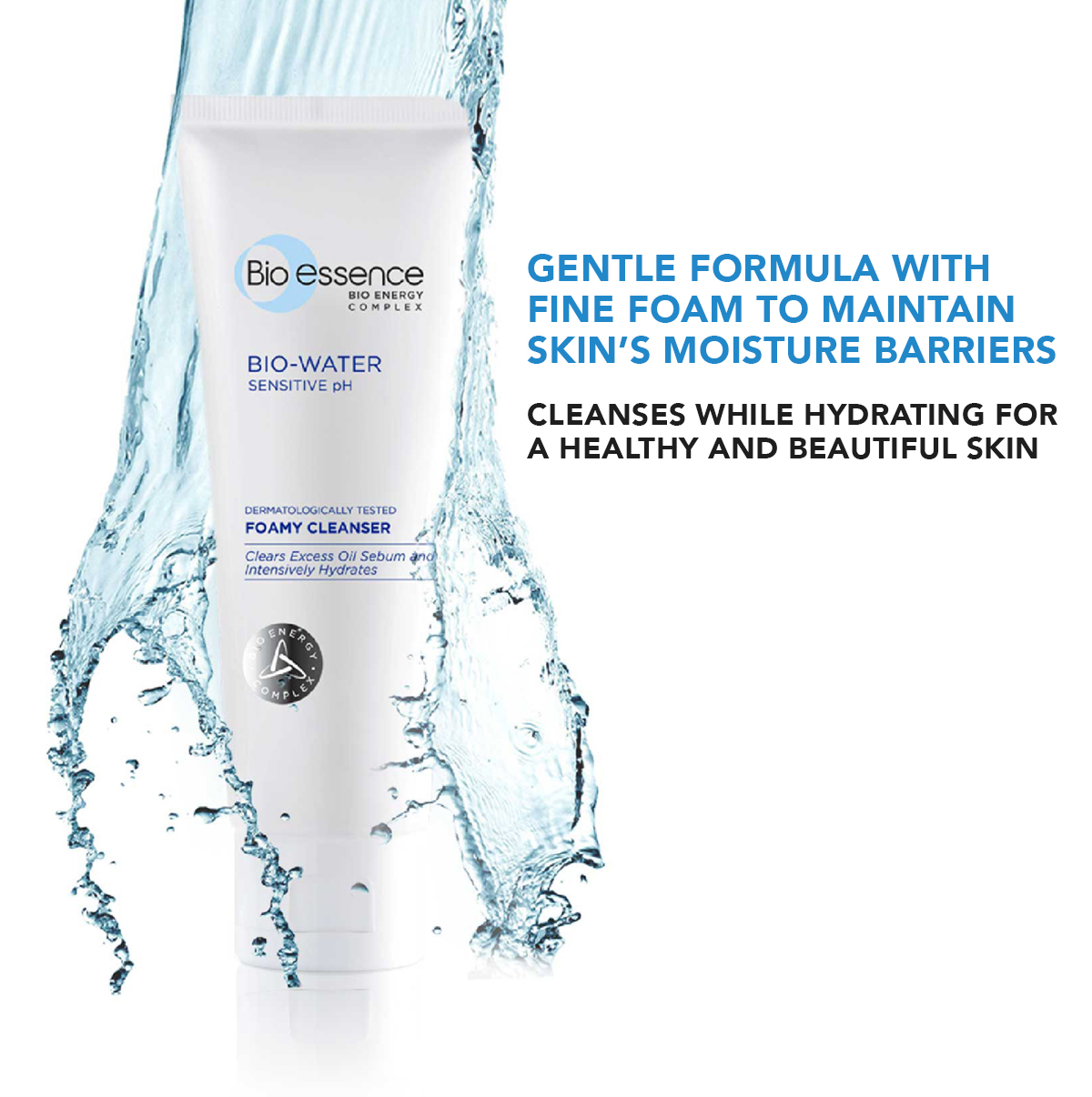 bio water foamy cleanser