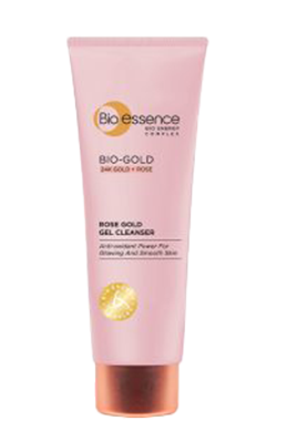 Bio-Gold 24K Gold + Rose Rose Gold Gel Cleanser Anti-Oxidant Power For Glowing And Smooth Skin