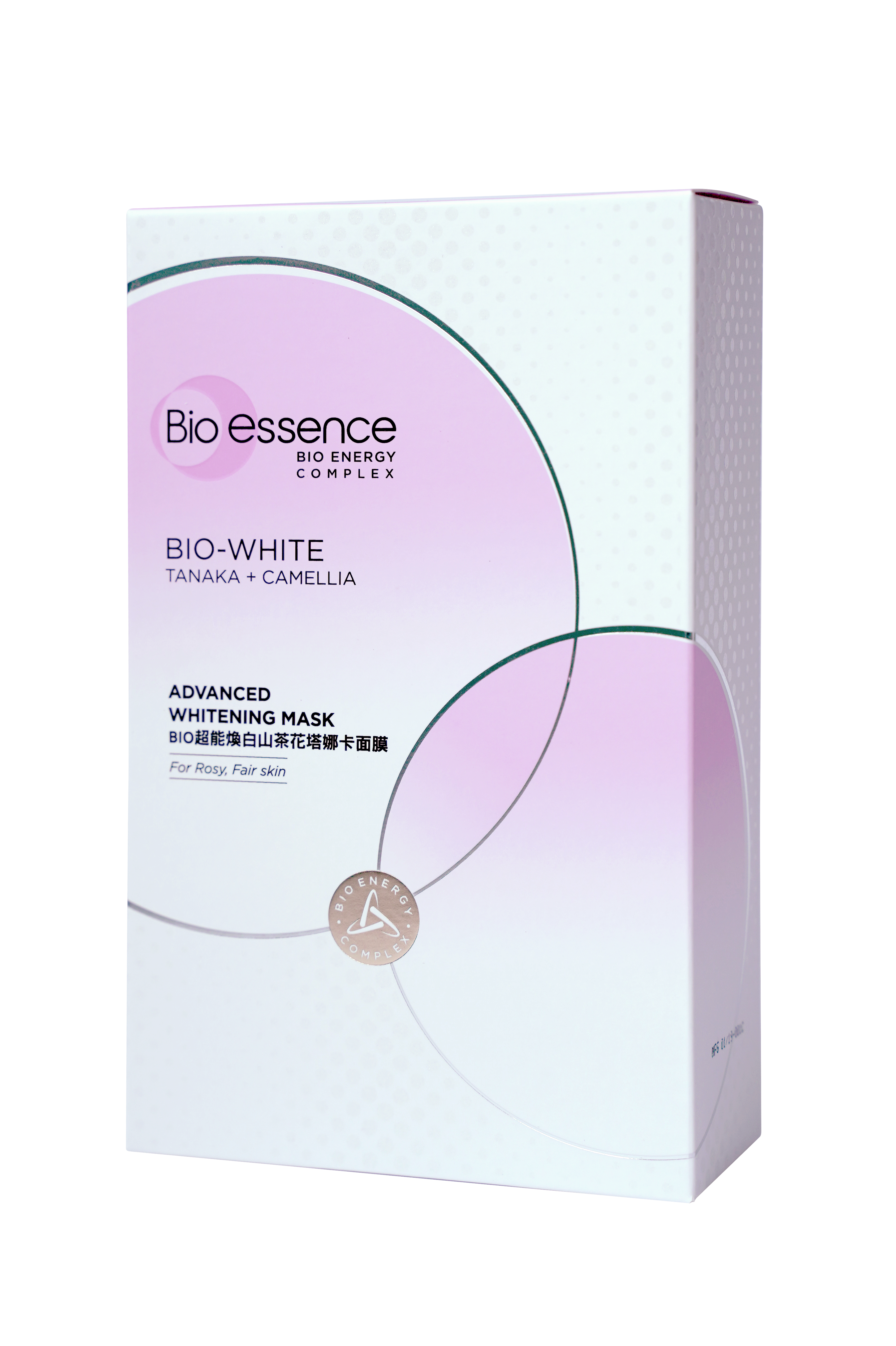 Bio-White Tanaka + Camellia Advanced Whitening Mask For Rosy, Fair Skin