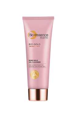 Bio-Gold 24K Gold + Rose Rose Gold Gel Cleanser Anti-Oxidant Power For Glowing And Smooth Skin