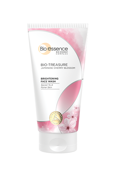 Bio-Treasure Japanese Cherry Blossom Brightening Fash Wash Secret To A Fairer Skin