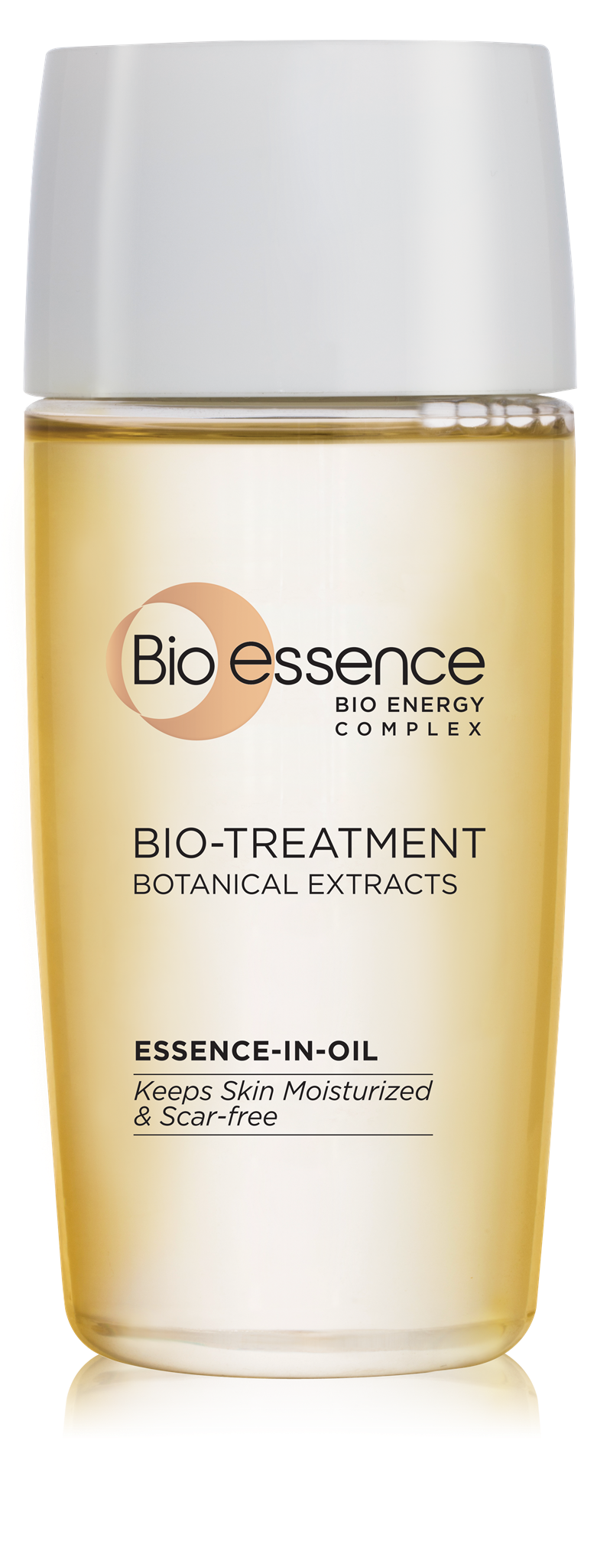 (c) Bio-Treatment Essence-In-Oil Bio-Treatment Botanical Extracts Essence-In-Oil Keeps Skin Moisturized & Scar-free